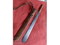 Уникален масайски меч, семе, кама, кинжал.