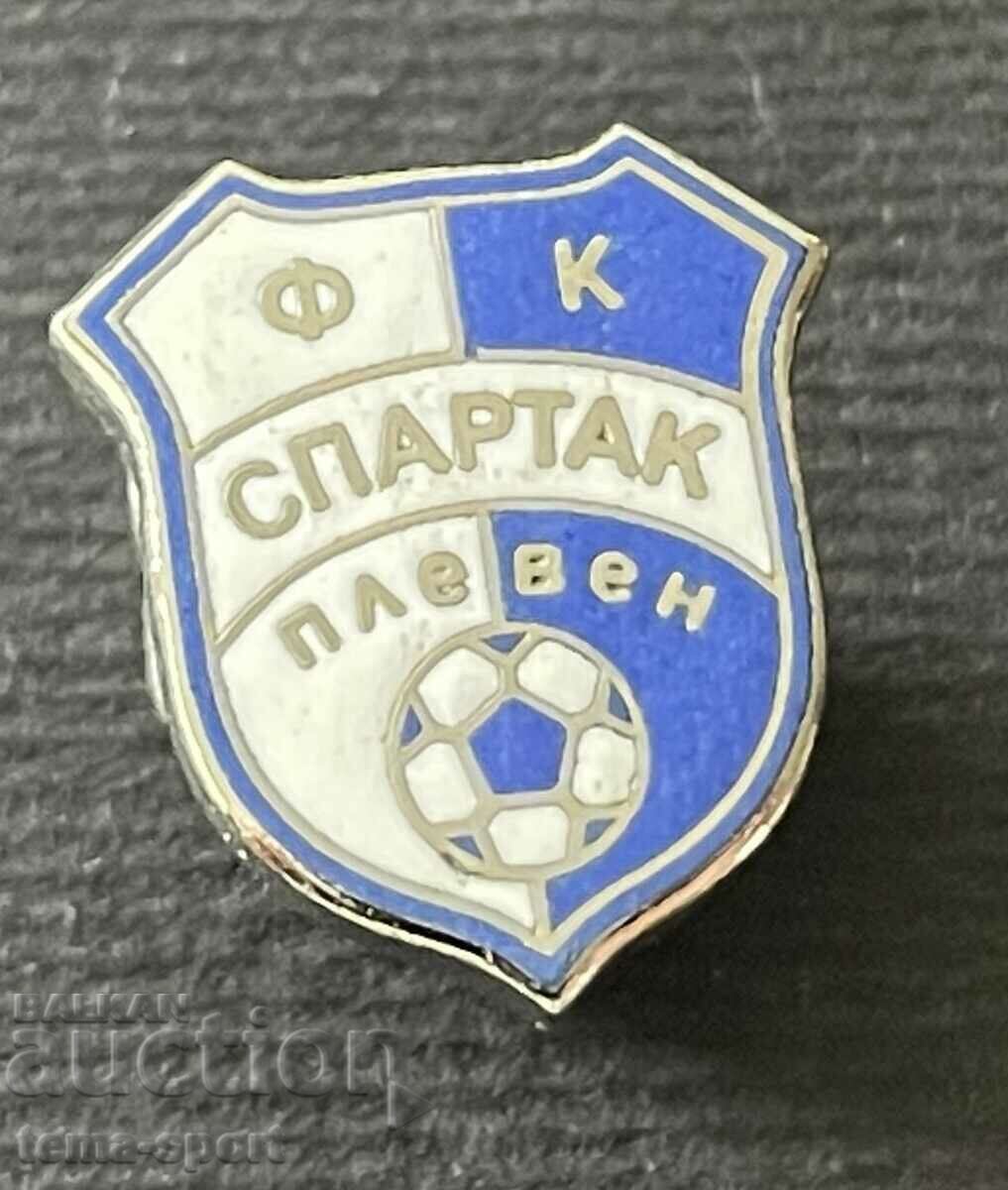 703 Bulgaria sign Football club Spartak Pleven enamel