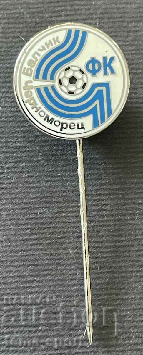 707 Bulgaria sign Football club Chernomorets Balchik enamel