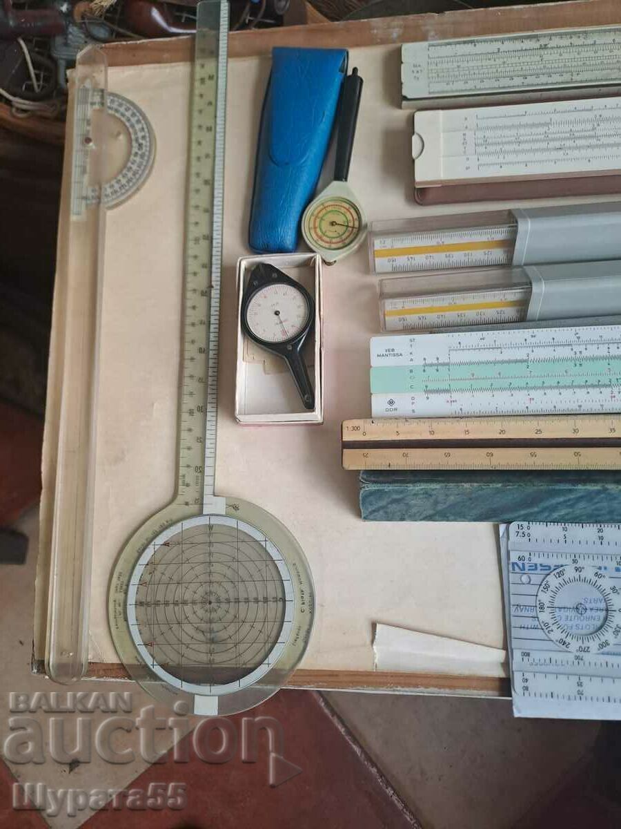 Auction  Rulers and other things 11 pcs.