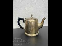 English silver plated teapot. #5584
