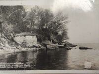 Παλιά φωτογραφία καρτ ποστάλ Μαύρη Θάλασσα