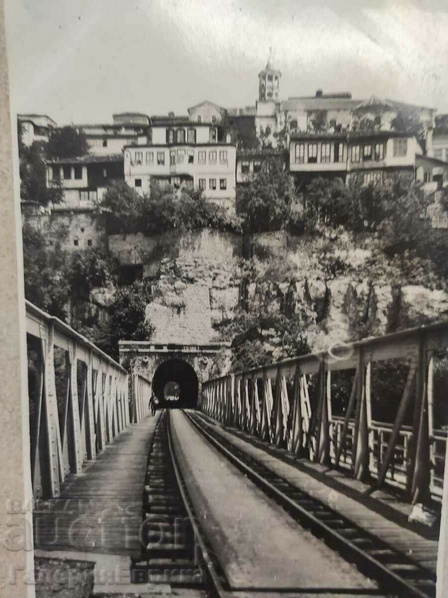 Παλιά φωτογραφική καρτ ποστάλ Tarnovo