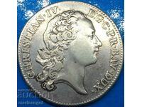 Талер 1759 Германия Пфалц херцог Христиан IV сребро - рядък