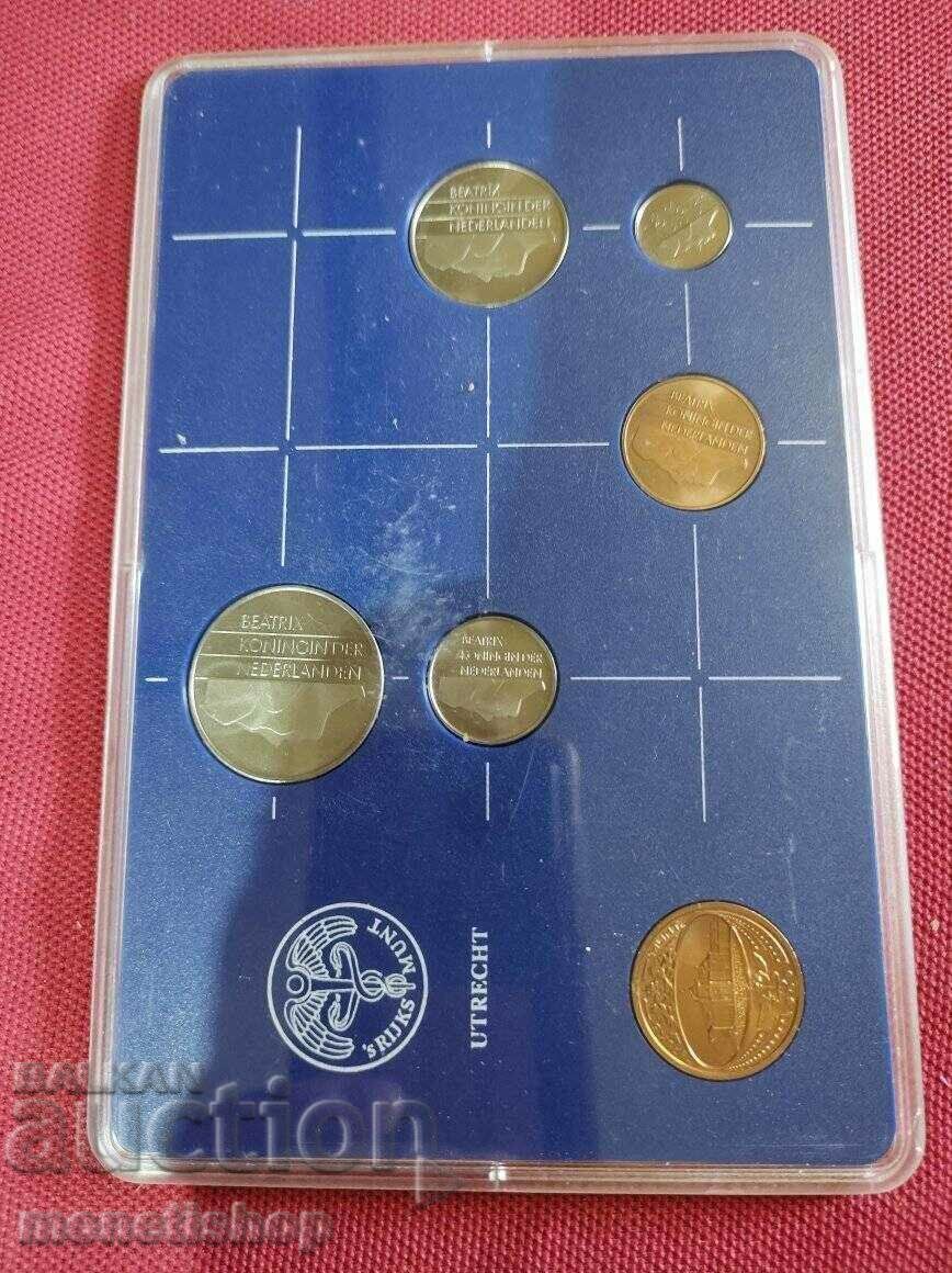 Coins Netherlands Ολοκληρωμένο σετ 1985