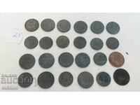 LOT OF 24 5 AND 10 CENTS 1917 ZINC