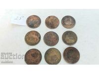 LOT OF 9 NUMBERS OF 2 CENTS FROM 1912