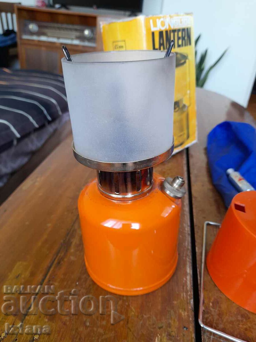 Old Gasoline Lantern Lamp - 7