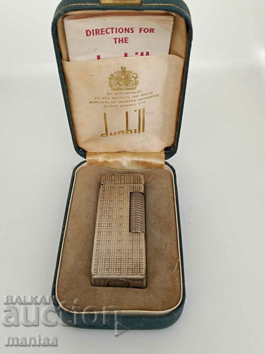 Vintage Dunghill rare vintage lighter with its original box