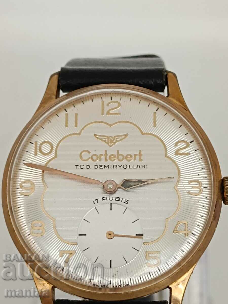 Γνήσιο ελβετικό ρολόι Cortebert 17 stones με τιμή 399.00 BGN | € 204.01 Γνήσιο ελβετικό ρολόι Cortebert 17 stones με τιμή 399.00 BGN | € 204.01