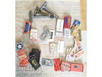 Lot of Old Collectible Barber Knives + Razors