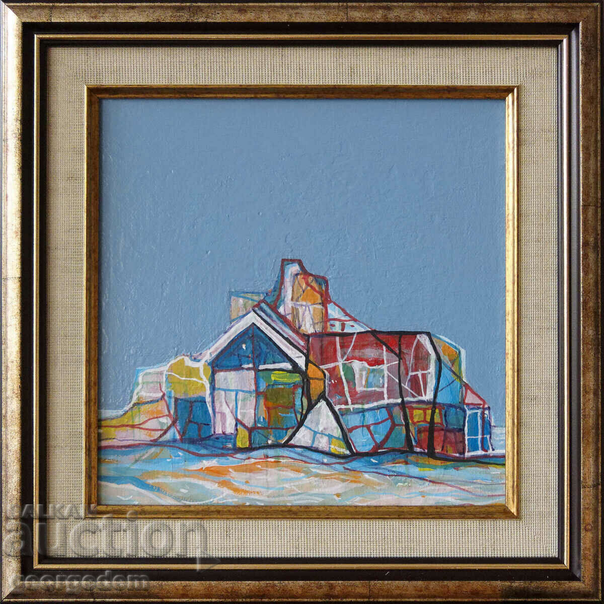 "Landscape" oil, canvas