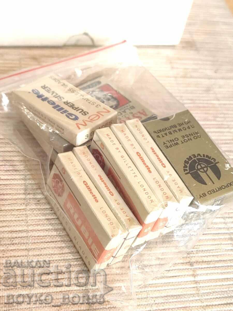 Auction Lot of Old Unopened Barber Boxes Auction Lot of Old Unopened Barber Boxes