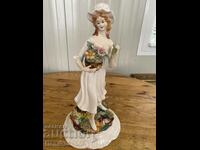 Unique beautiful porcelain figure statuette Italian !!!