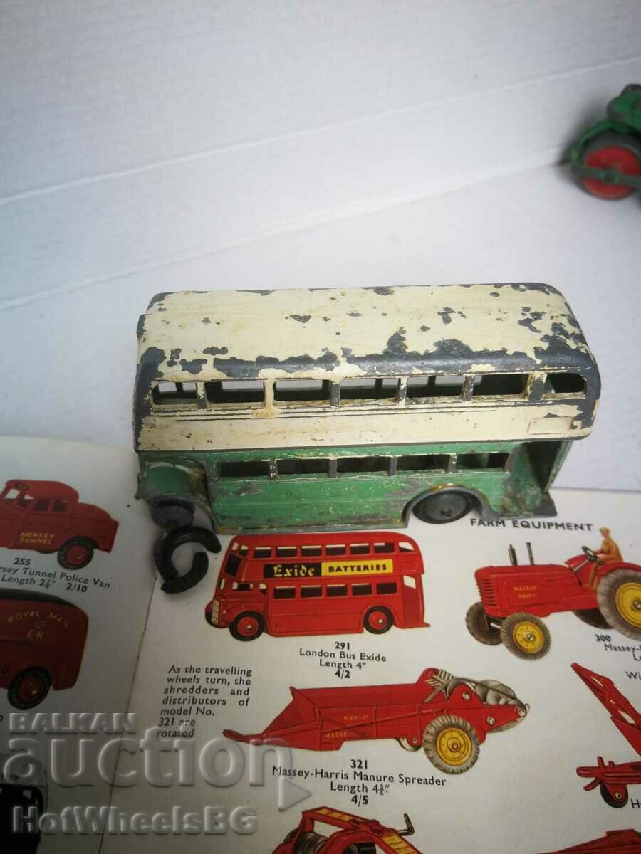 DINKY TOYS Meccano Ltd-No 291 London bus - 7 DINKY TOYS Meccano Ltd-No 291 London bus - 7