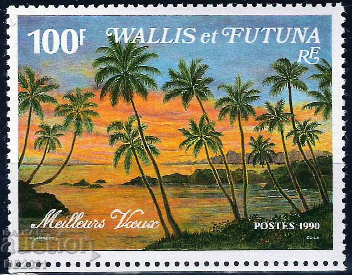 Wallis and Futuna 1990 - views MNH