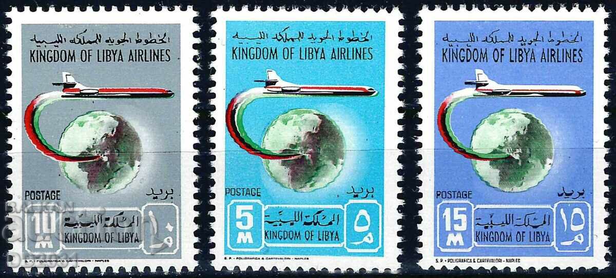Либия 1965 - самолети MNH