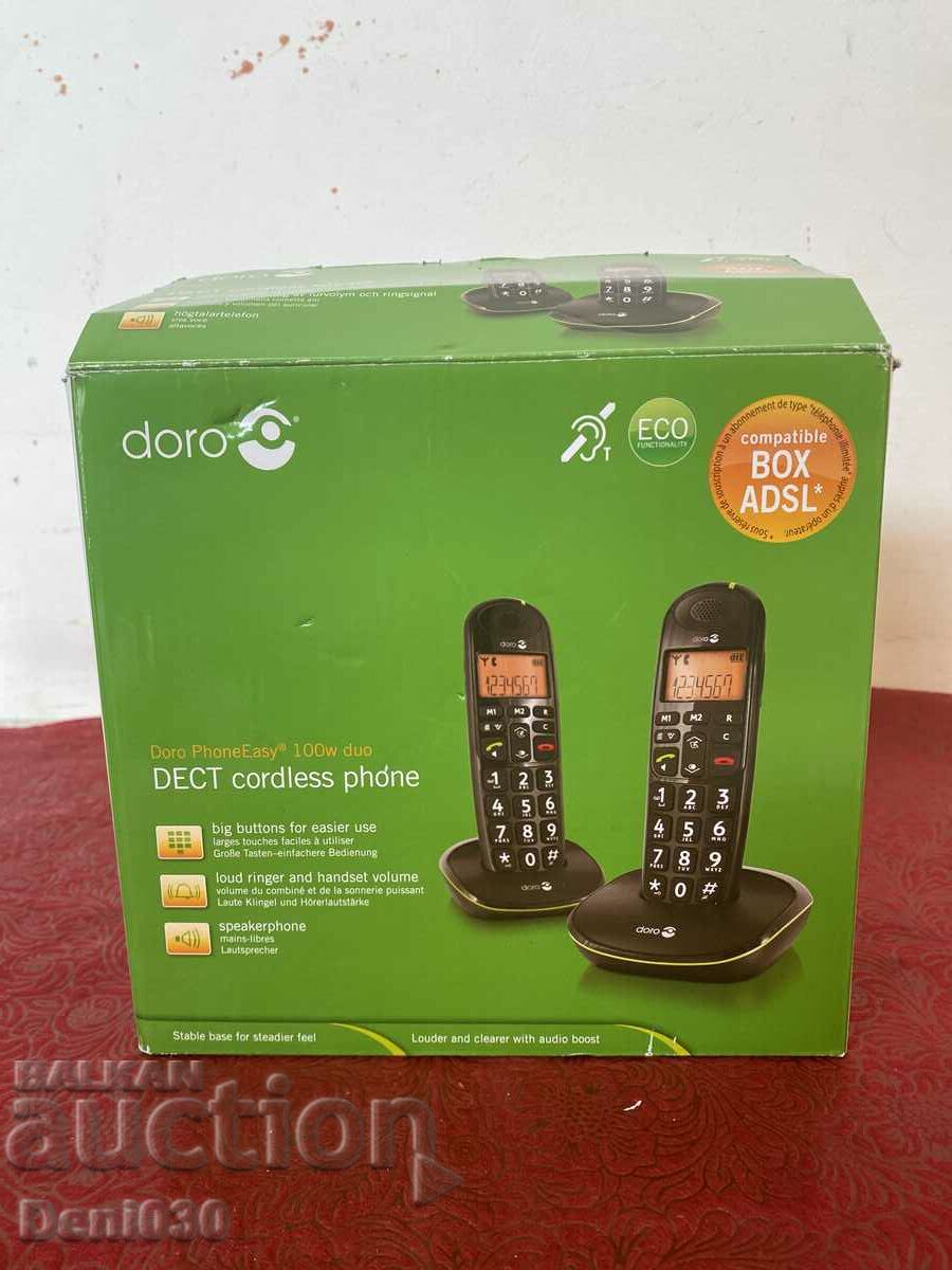 Професионални безжични телефони ”doro”