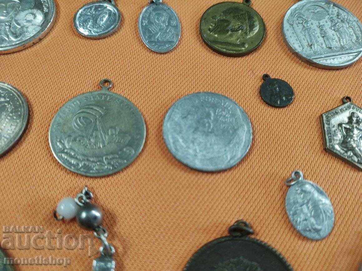Lot: 64 religious medals. - 5 Lot: 64 religious medals. - 5