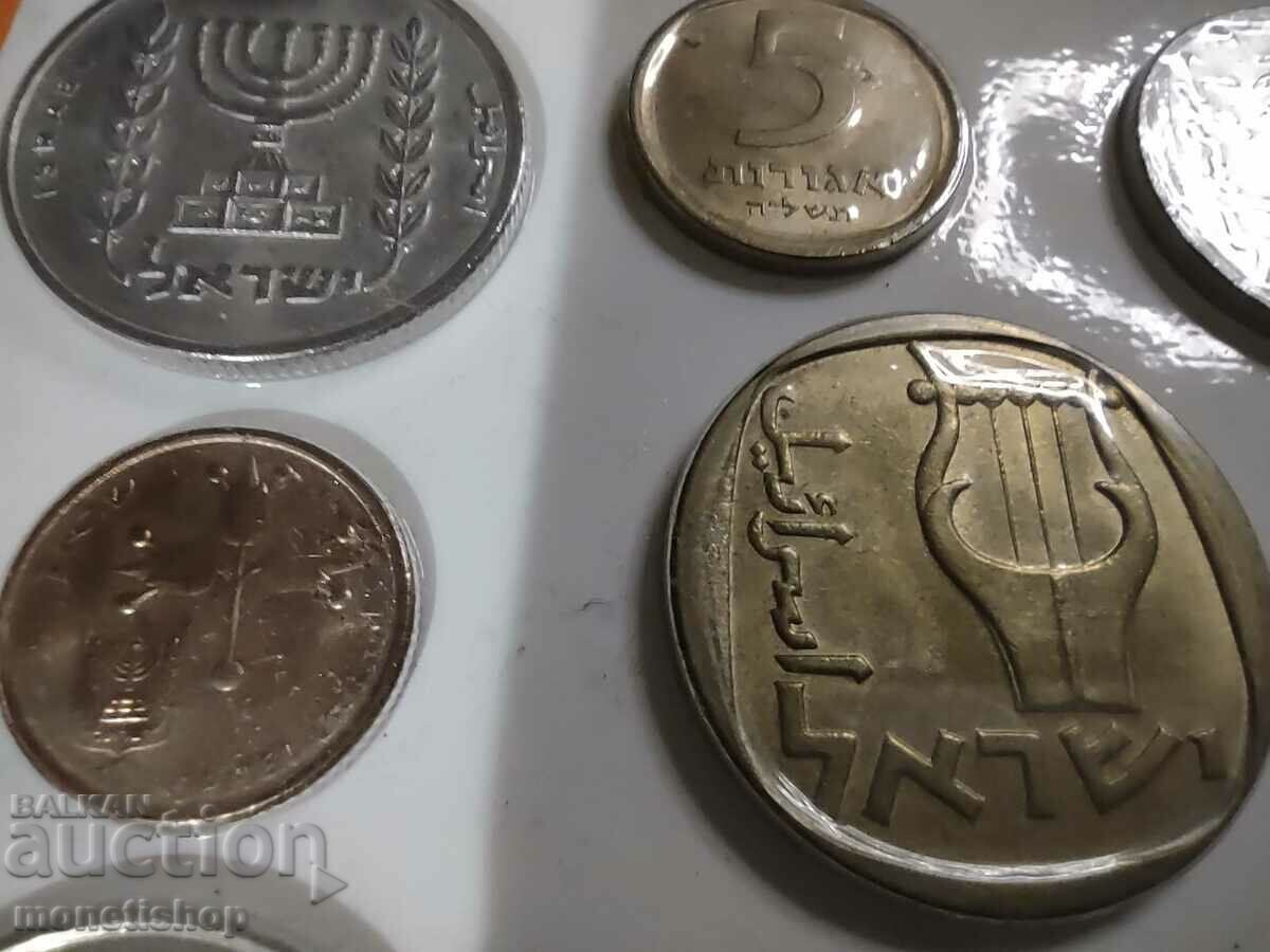 Delivery of Israel coins and banknote set