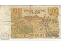 100 de dinari 1970, Algeria
