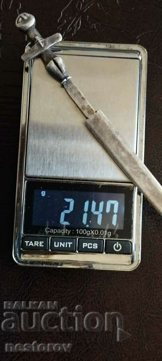 SILVER LETTER KNIFE - 5 SILVER LETTER KNIFE - 5