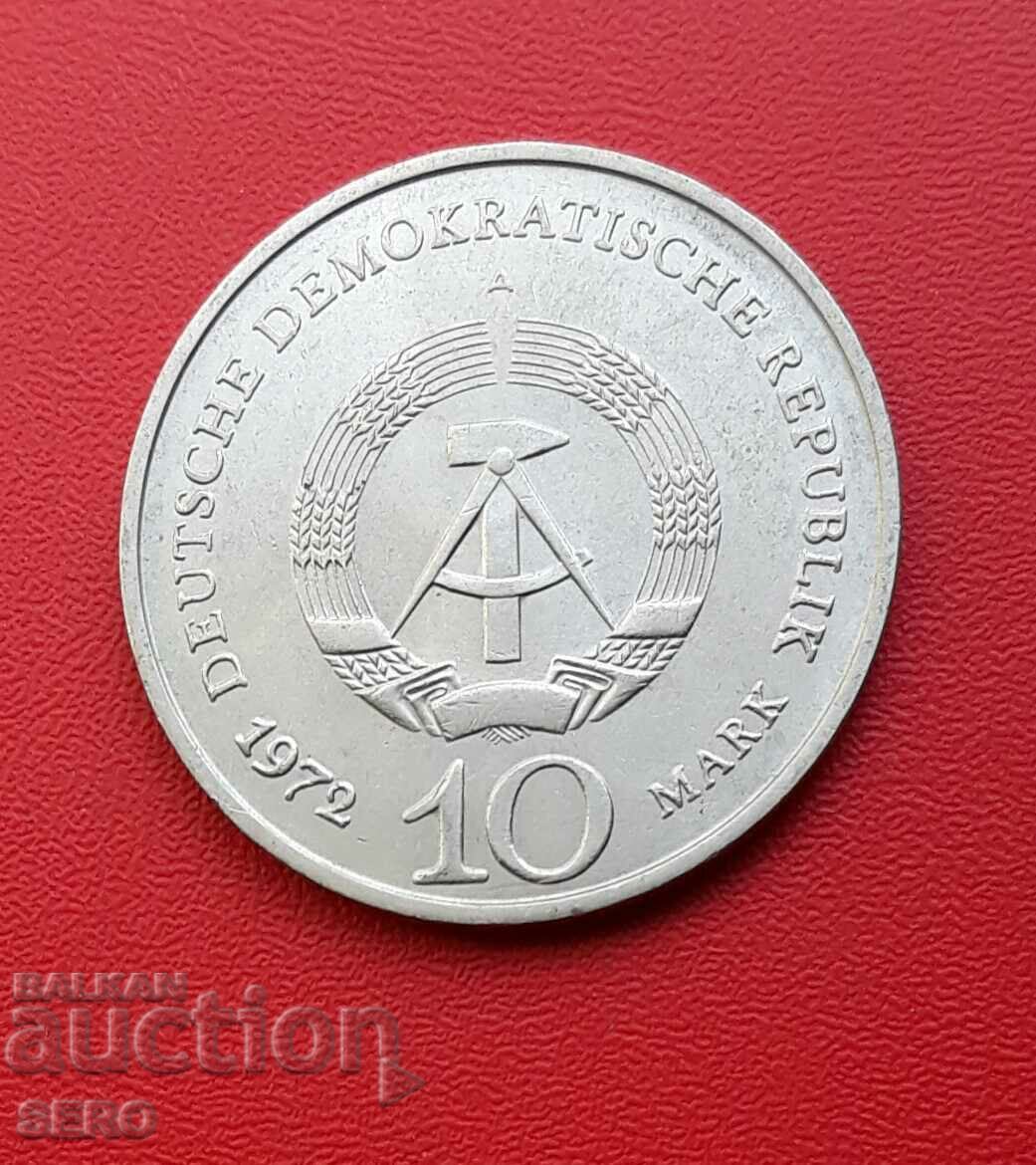 Германия-ГДР-10 марки 1972-Бухенвалд