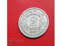 France-2 francs 1947 In-Beaumont le Roger