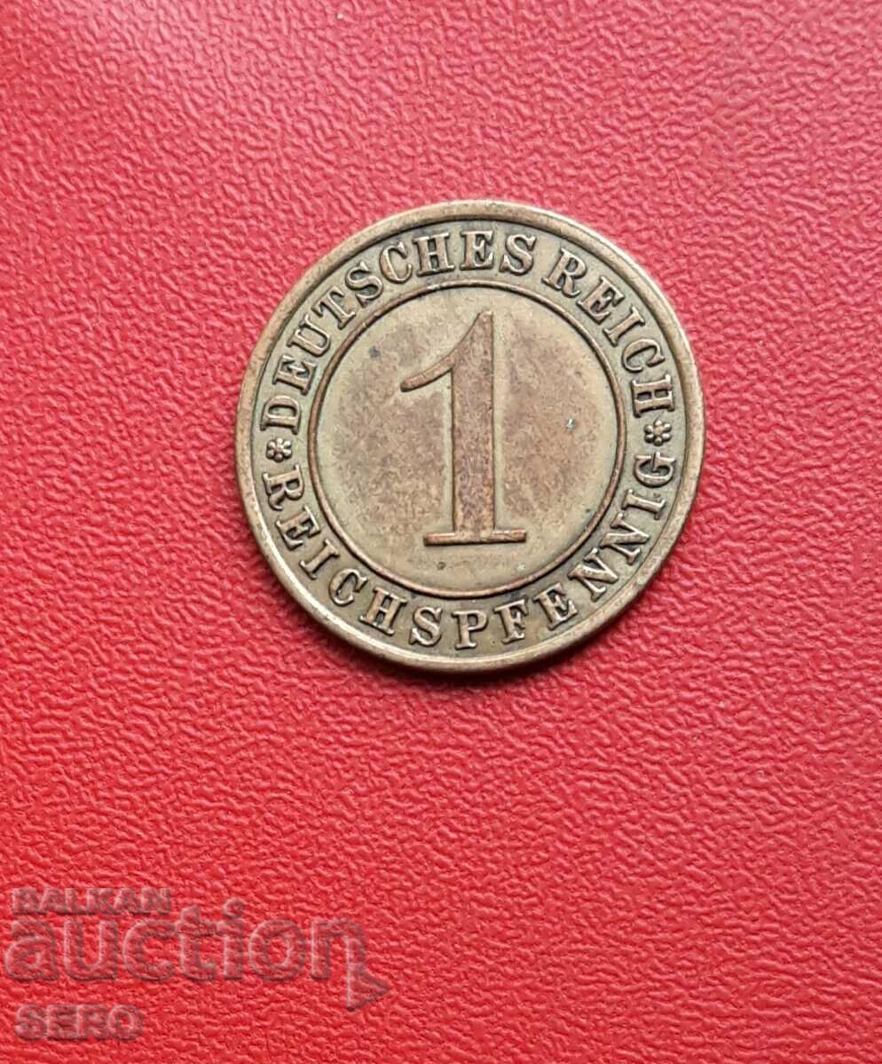 Germany-1 pfennig 1934 A-Berlin