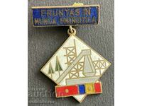 37675 Румъния знак Синдикат на работниците в минната промишл