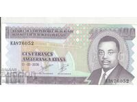 100 francs 2006, Burundi