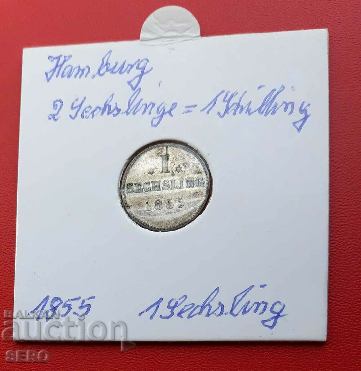 Germania-Hamburg-1 Sessling 1855-extra conservat