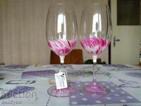 ✅ UNIQUE HAND-PAINTED WINE GLASSES ❗