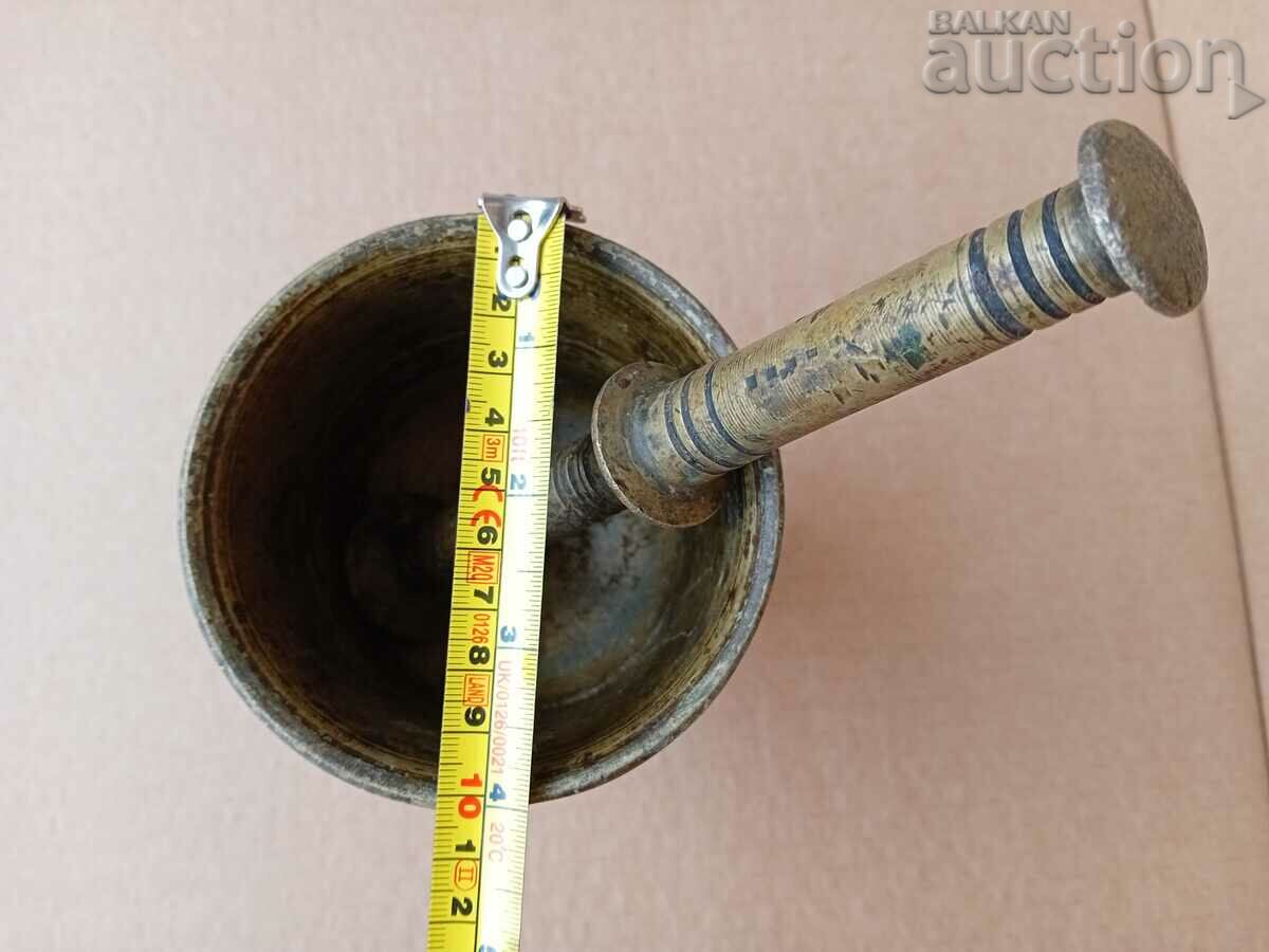 Mortar și pistil din bronz antic - 7 Mortar și pistil din bronz antic - 7