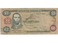 2 dollars 1993, Jamaica