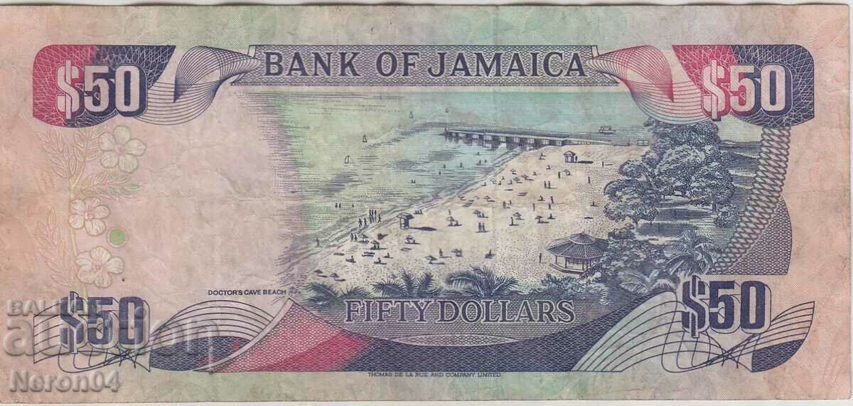 50 долара 1995, Ямайка