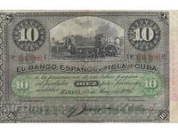 10 πέσος 1896, Κούβα