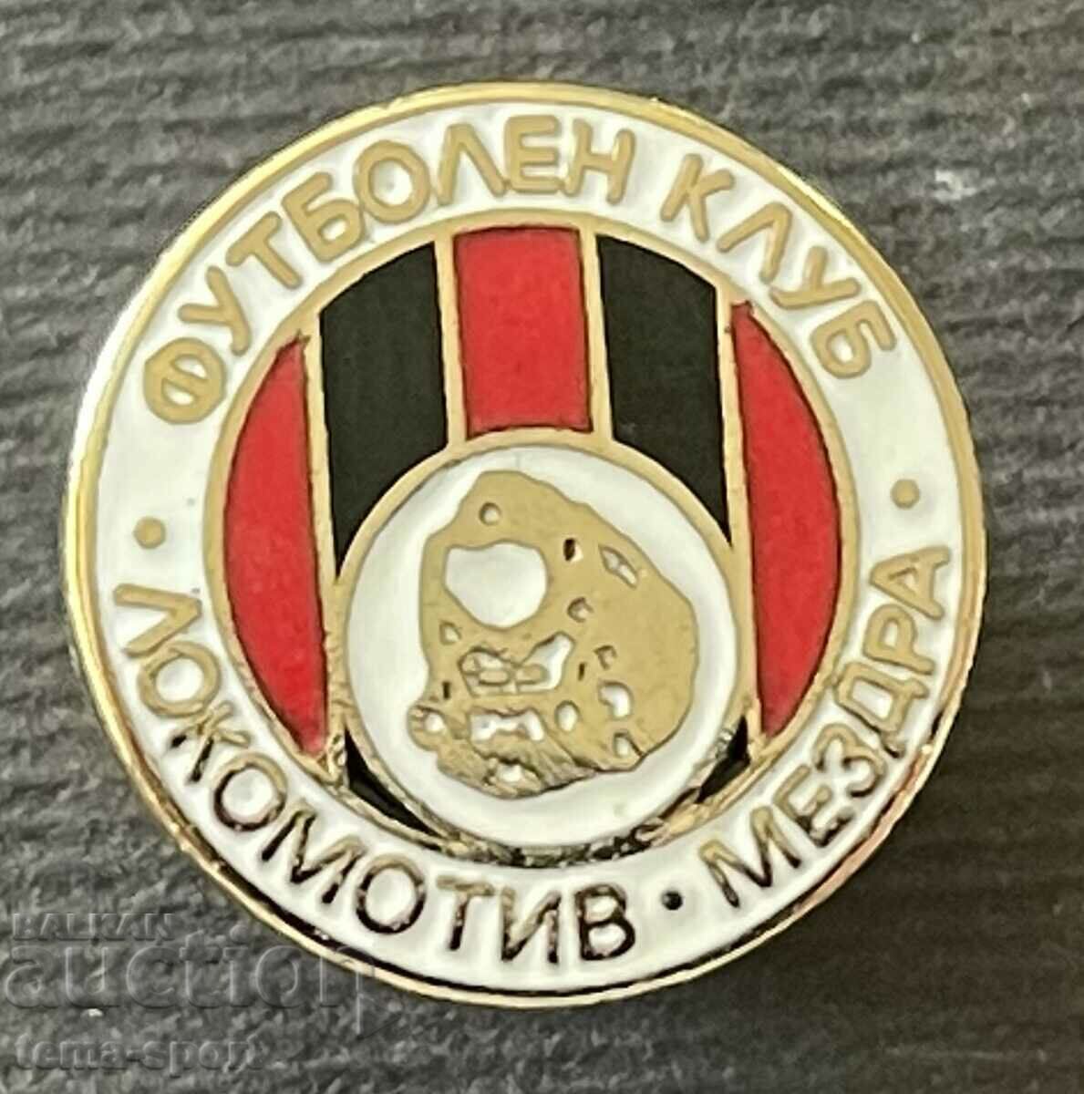 712 Bulgaria sign Football club Lokomotiv Mezdra enamel