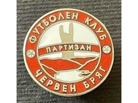 713 Bulgaria sign Football Club Partizan Red Coast enamel