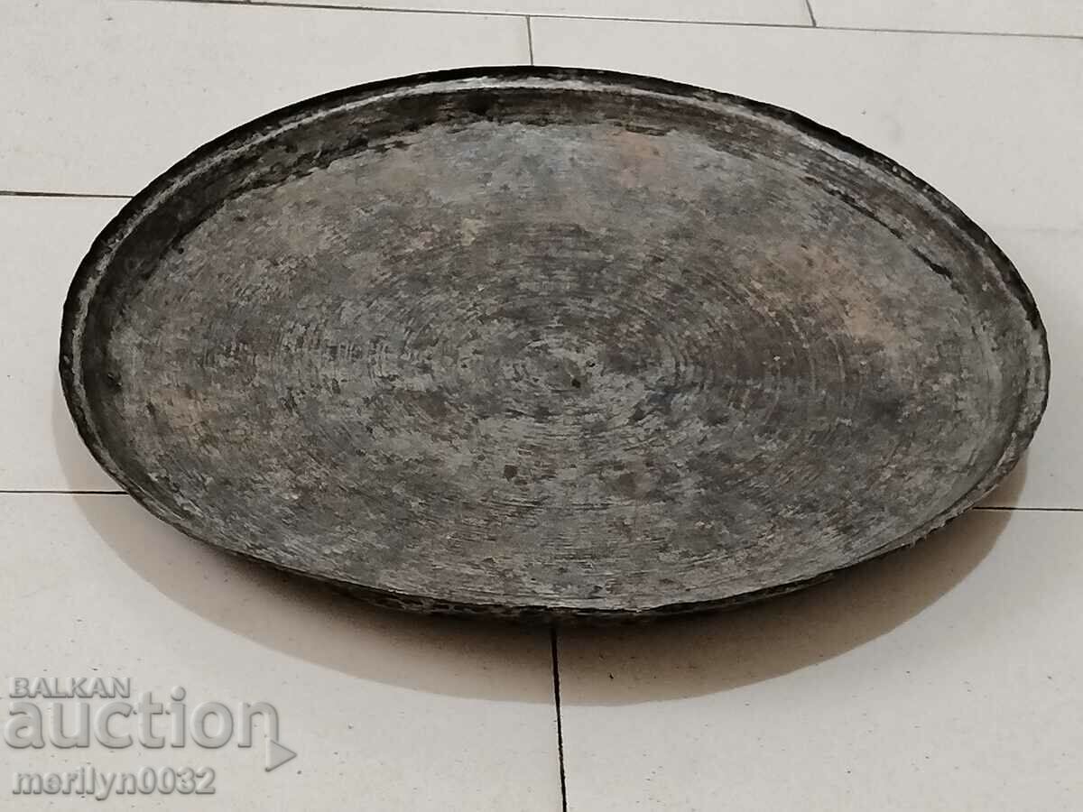 Tinned pie pan casserole copper copper pot with price 76.00 BGN | € 38.86 Tinned pie pan casserole copper copper pot with price 76.00 BGN | € 38.86