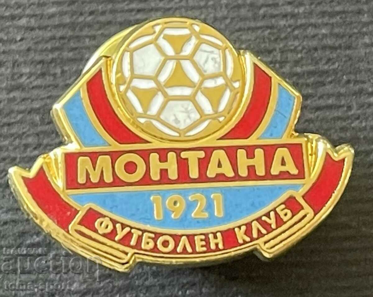 714 Bulgaria sign Football Club Montana enamel