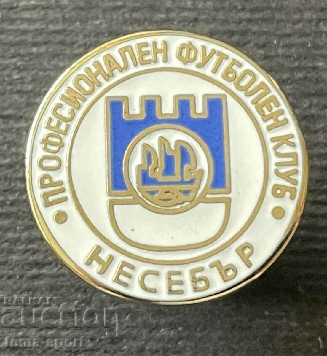 729 Bulgaria sign Football Club Nessebar enamel