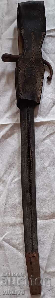 OLD TURKISH MAUSER STICK KNIFE - 6 OLD TURKISH MAUSER STICK KNIFE - 6