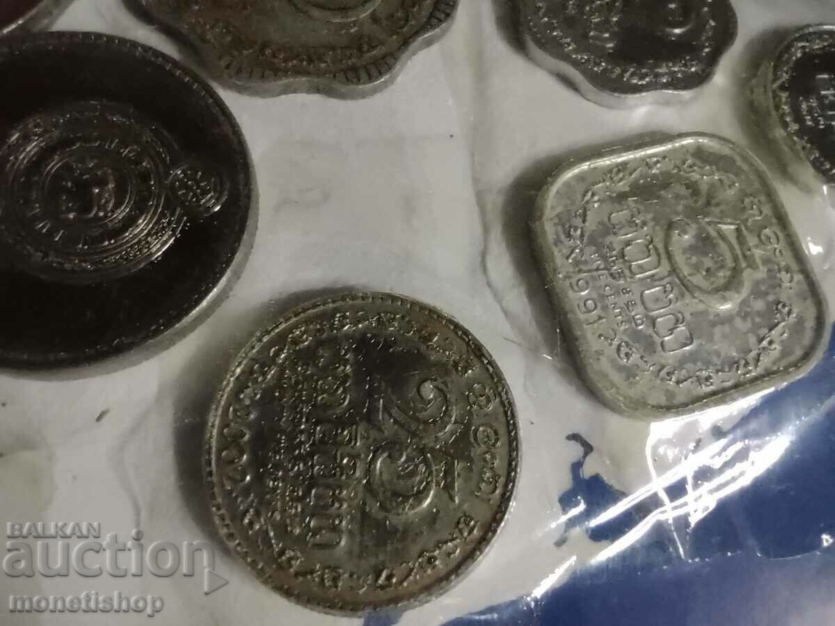 Sri Lanka coin set with price 25.00 BGN | € 12.78