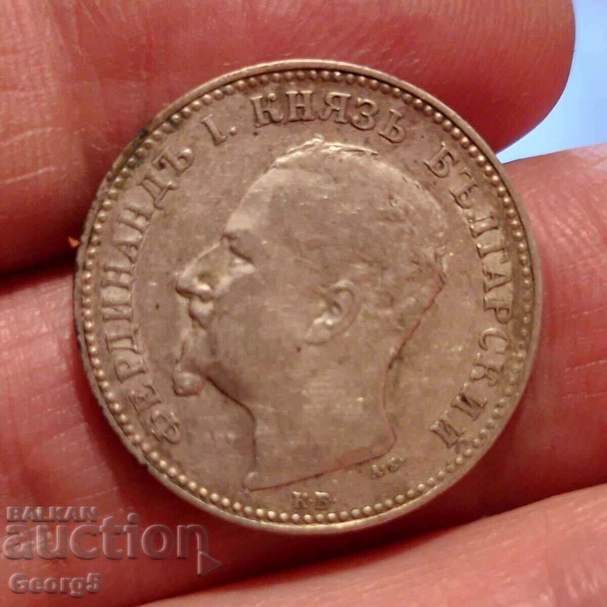 Auction 1 lev 1891 Auction 1 lev 1891