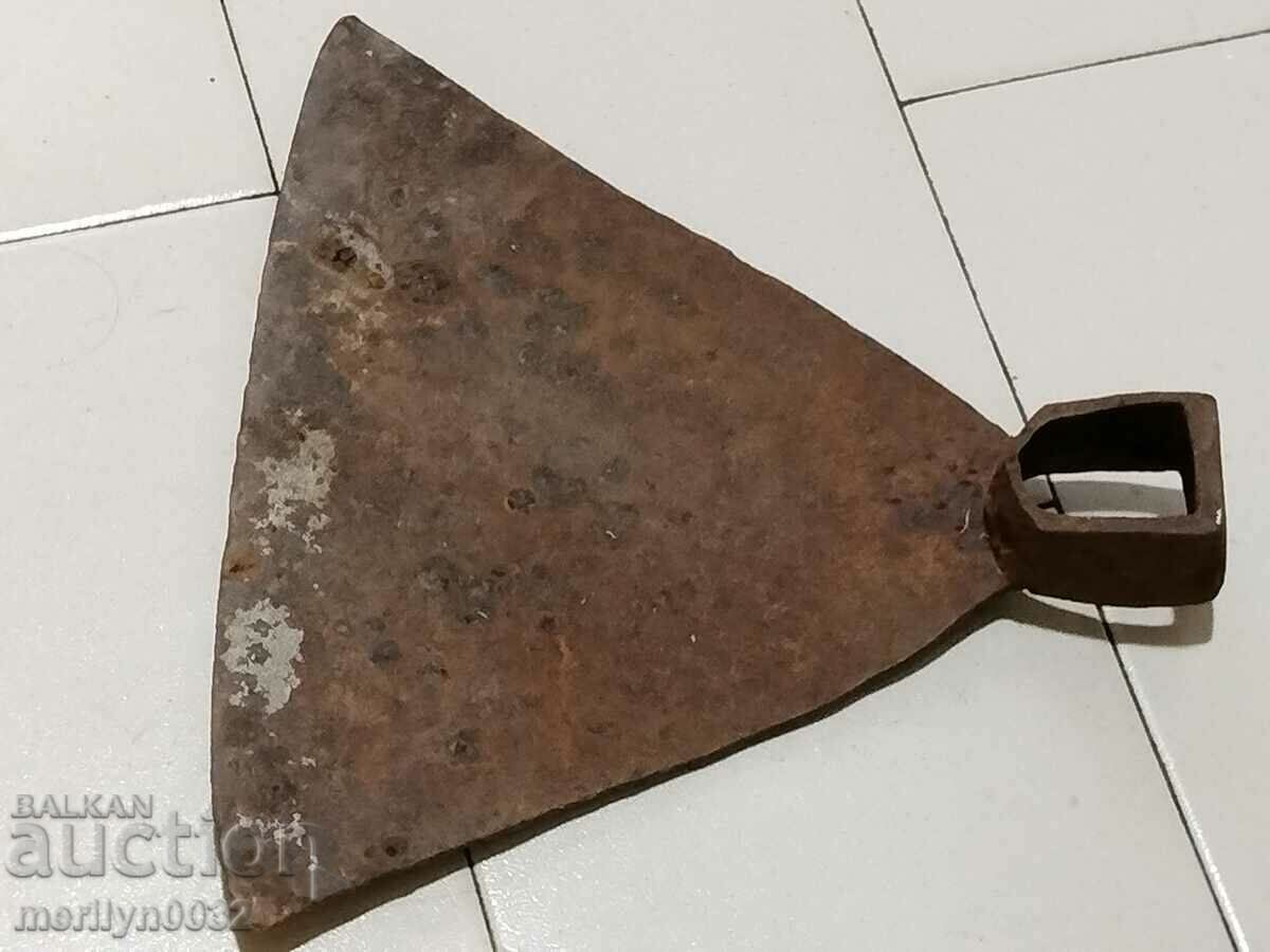 Forged pitchfork, hoe, agricultural tool, wrought iron - 7 Forged pitchfork, hoe, agricultural tool, wrought iron - 7