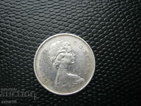 Канада  25  цент   1967