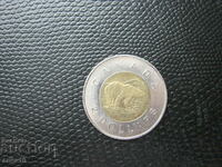 Canada 2 dollar 2002 50yr. from the coronation of Elizabeth II