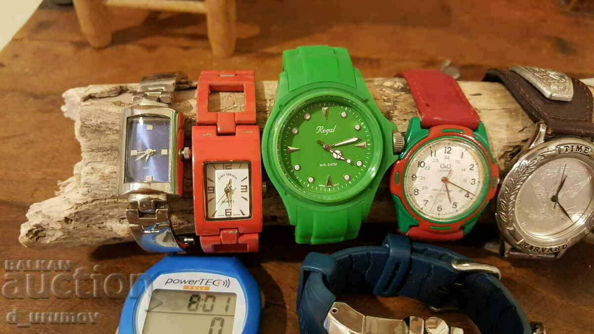 Lot of 10 pcs. watches–Tommy Hilfiger, Yves Rocher, Monol with price 50.00 BGN | € 25.56 Lot of 10 pcs. watches–Tommy Hilfiger, Yves Rocher, Monol with price 50.00 BGN | € 25.56