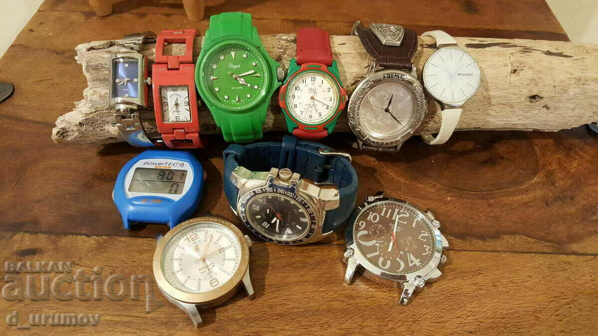 Lot of 10 pcs. watches–Tommy Hilfiger, Yves Rocher, Monol